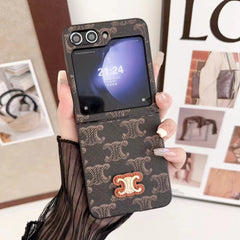 Luxury Retro Anti-Fall Embossed Flip Case