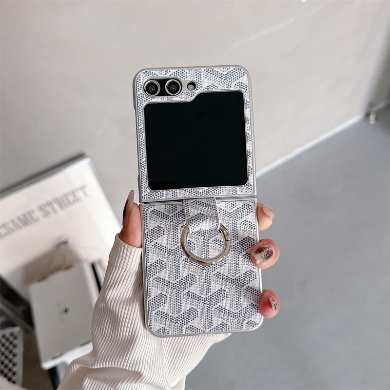 Electroplating Ring Case for Galaxy Z Flip