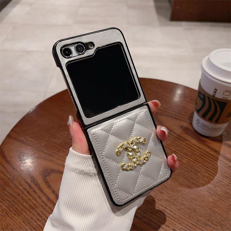 Fashion Leather Case Case for Galaxy Z Flip