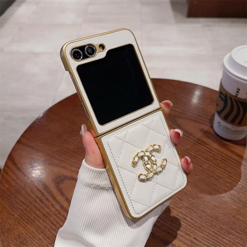 Fashion Leather Case Case for Galaxy Z Flip