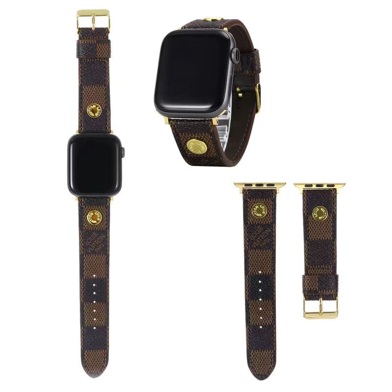 Classic Leather Buckle Apple Watch Band