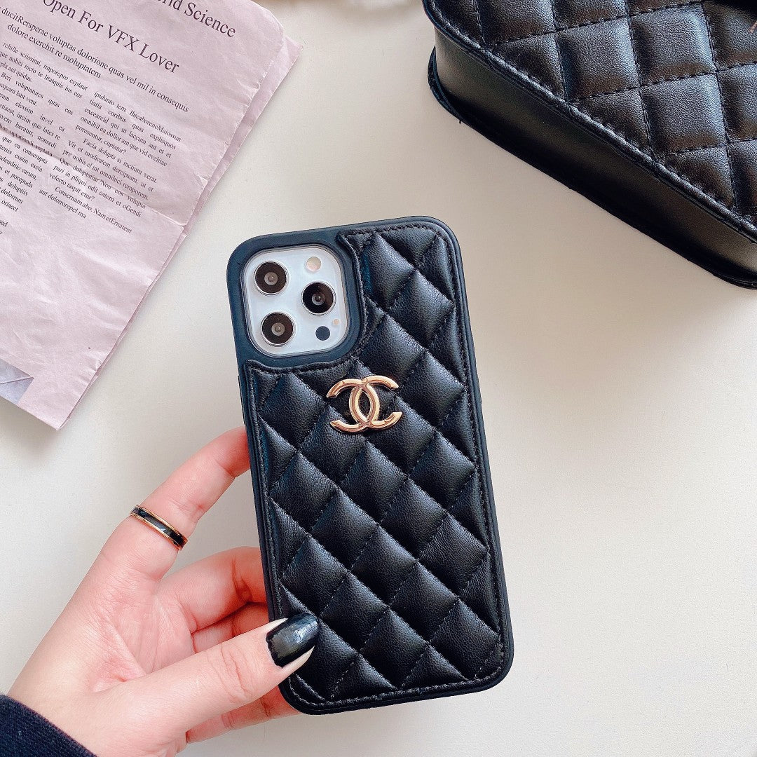 Diamond leather case