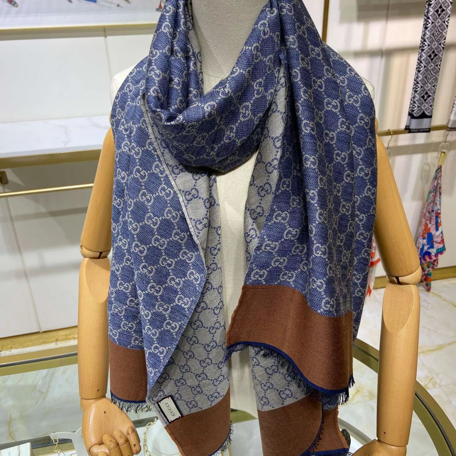 Denim Series Cotton Scarf Shawl