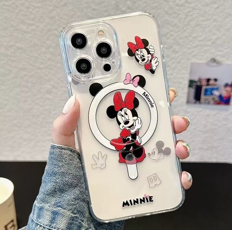 Cute magnetic silicone case