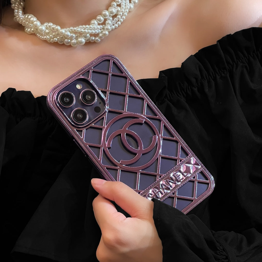 Fashionable hollow silicone case