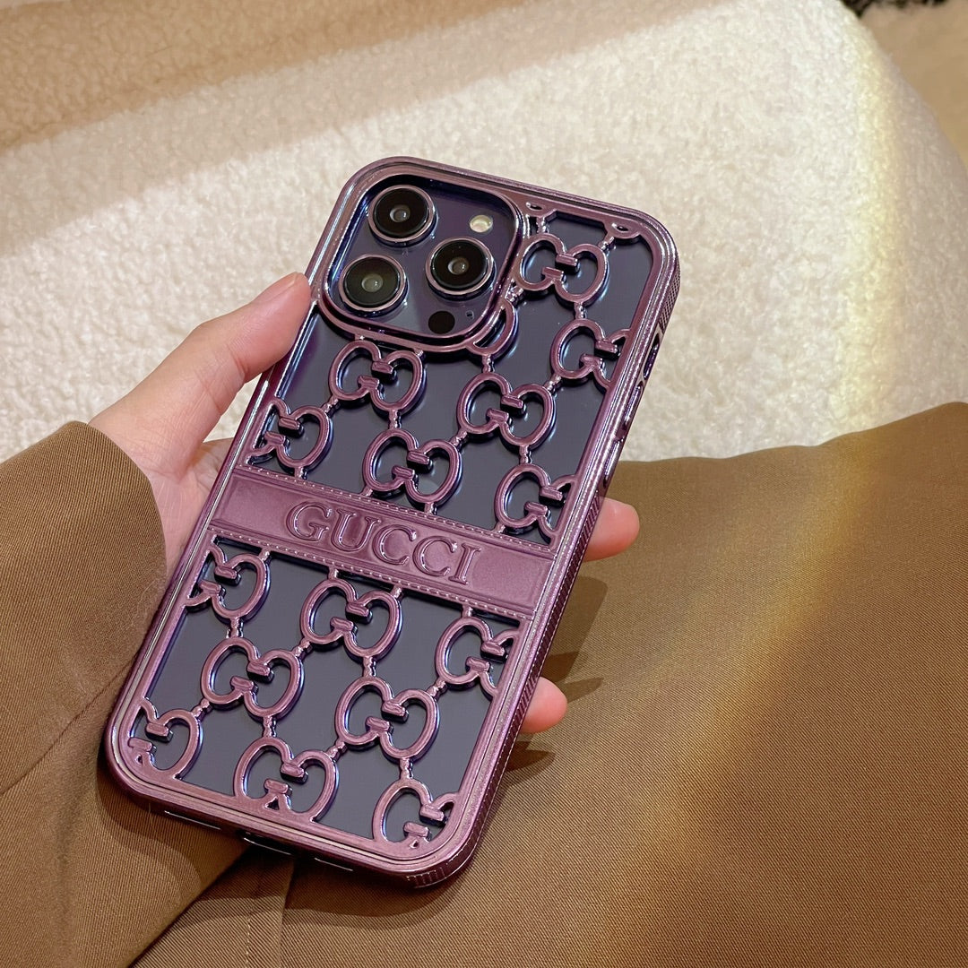 Fashionable hollow silicone case