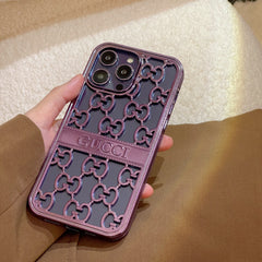 Fashionable hollow silicone case