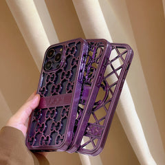 Fashionable hollow silicone case