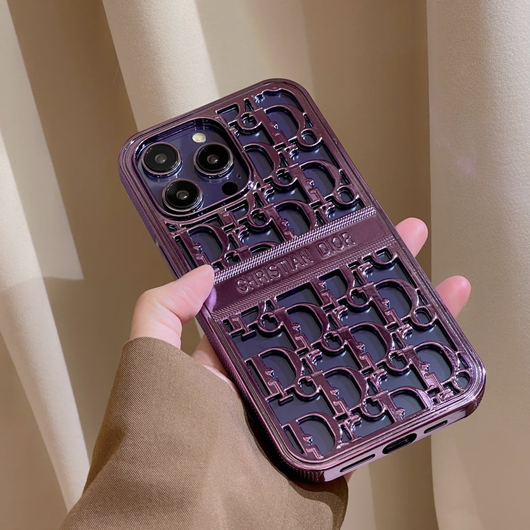 Fashionable hollow silicone case