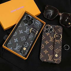 Multi-function wristband leather printed case