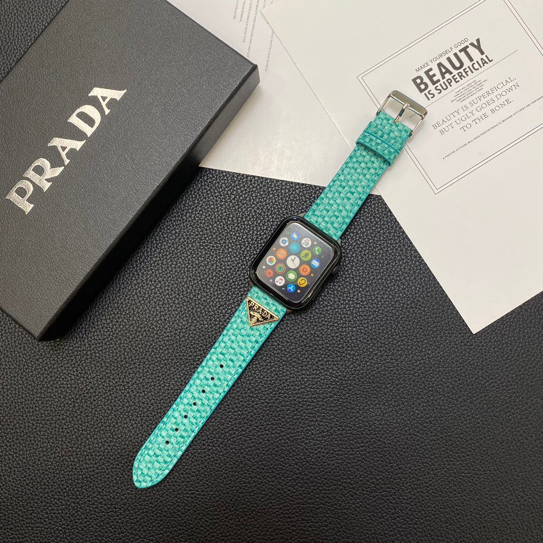 Cute woven multi-color watch strap