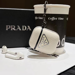 Lychee leather AirPods Case