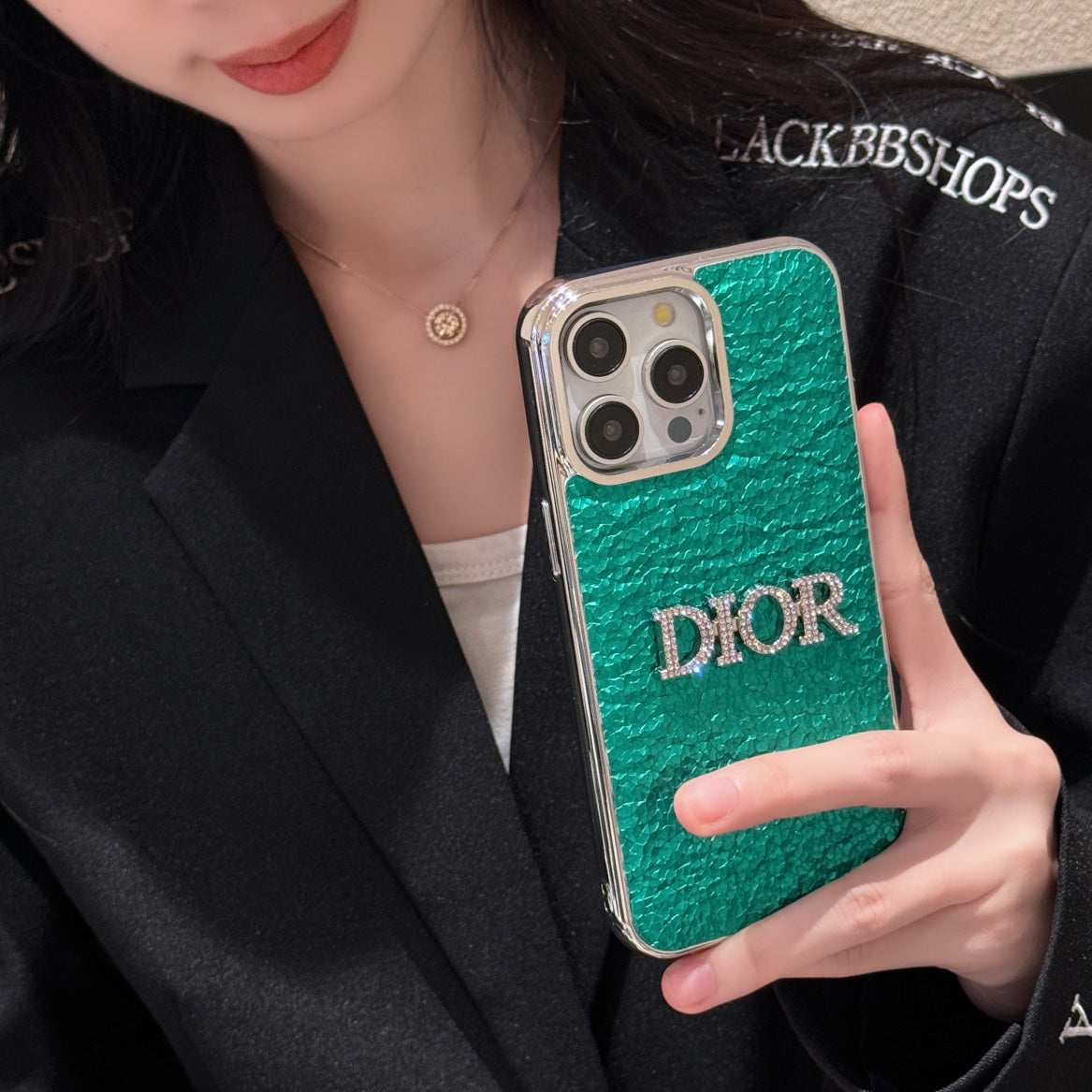 Luxury diamond shining case