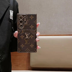 Luxury leather card case