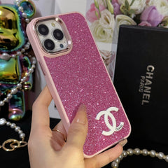 Fashionable sequin silicone case