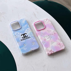 Luxury sequined printed case