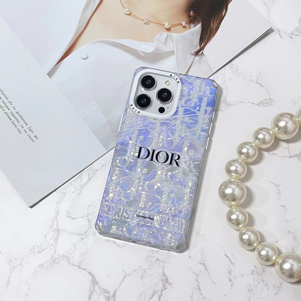 Luxury sequined printed case