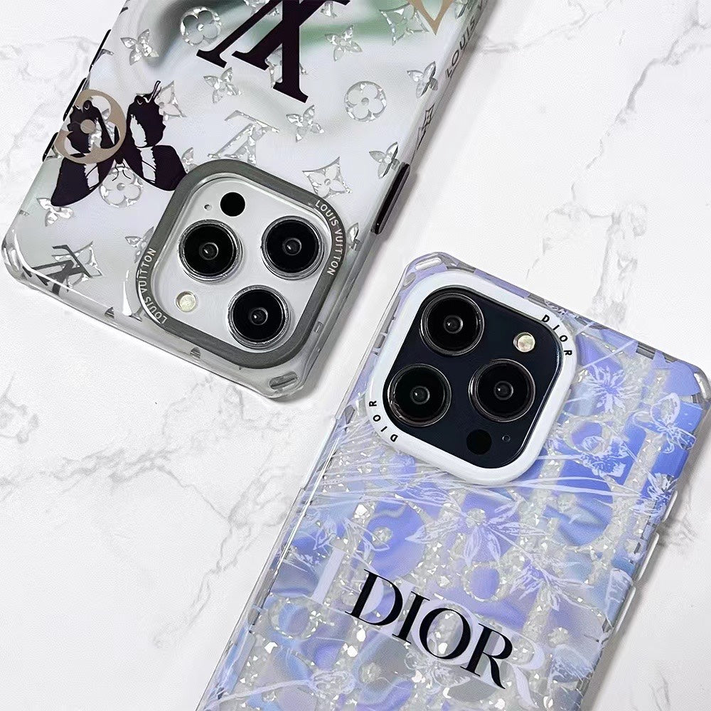 Luxury sequined printed case