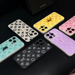 Fashionable ring silicone case