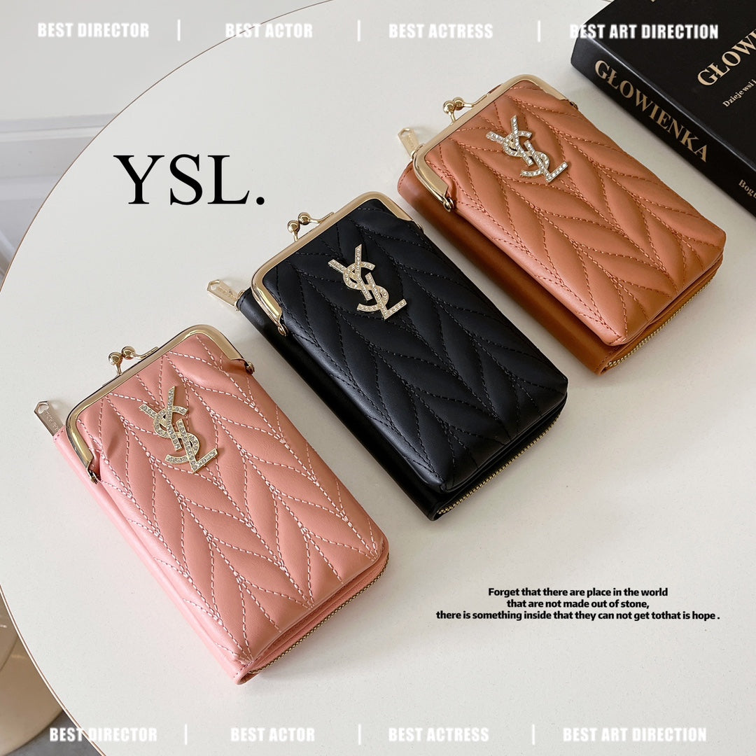 Luxury Leather Phone Bag