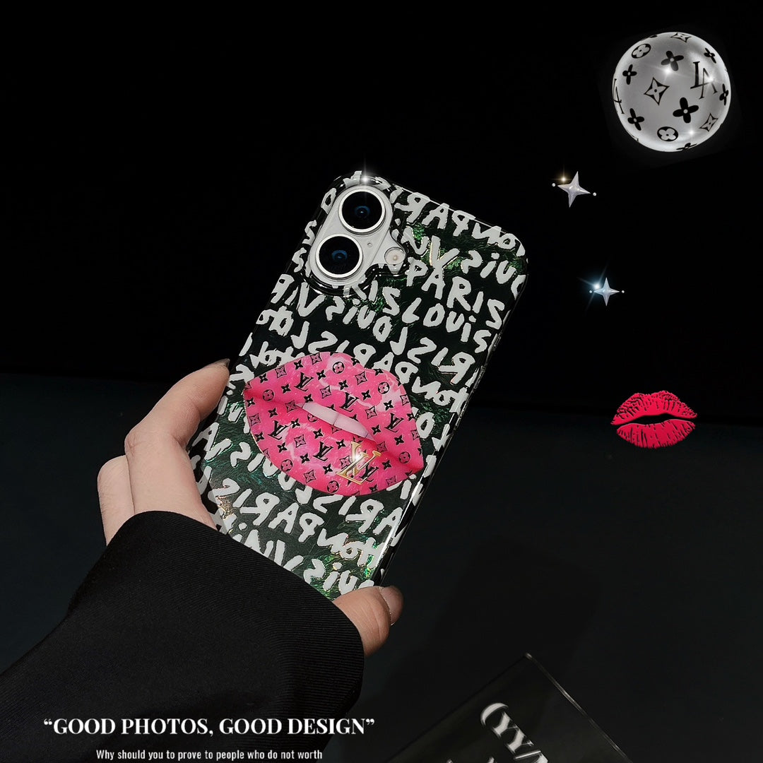 Fashionable embossed silicone case