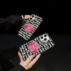 Fashionable embossed silicone case