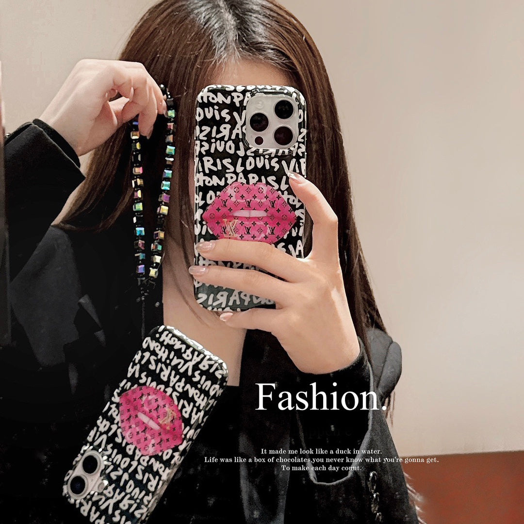 Fashionable embossed silicone case