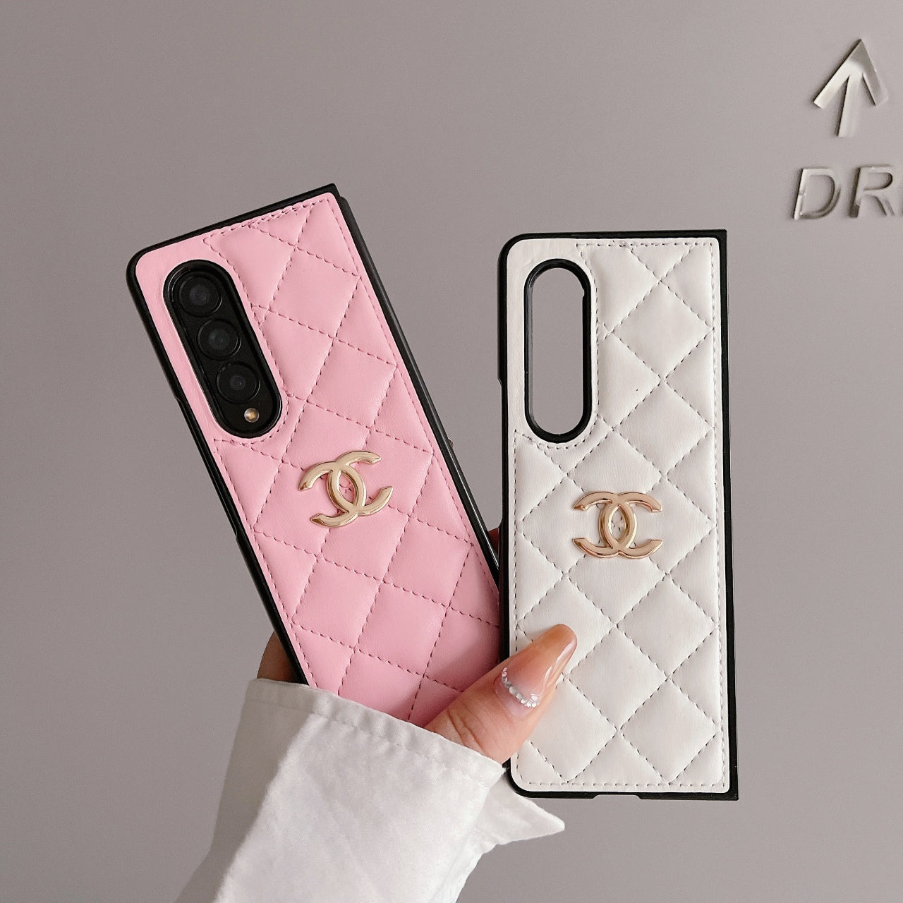 Diamond leather FOLD CASE