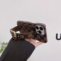 Luxury wristband leather case