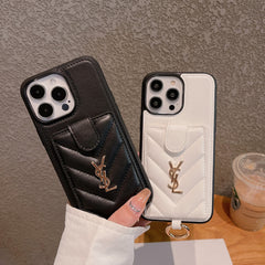 Leather card case