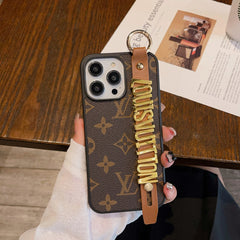 Luxury wristband leather case