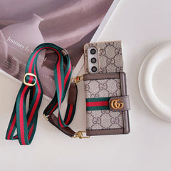 Luxury leather coin purse Fold Case