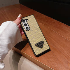 Luxury Crystal Fold Case