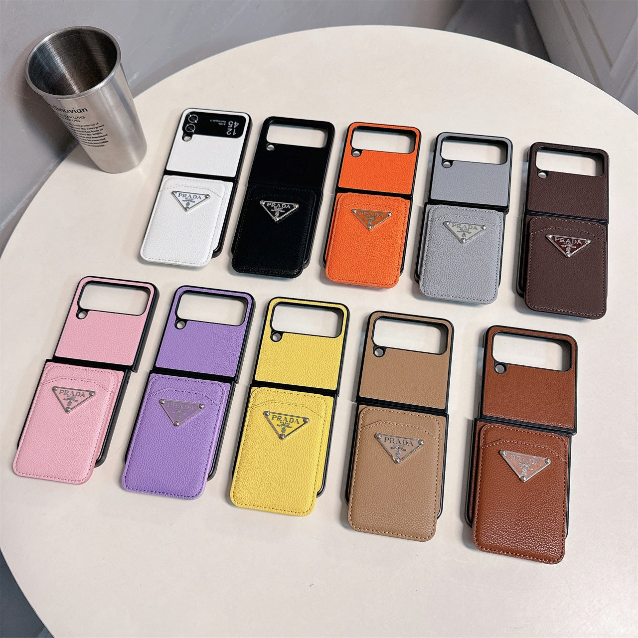 Magnetic Triangle Card Holder G Case for Galaxy Z Flip