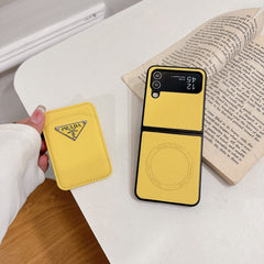 Magnetic Triangle Card Holder G Case for Galaxy Z Flip