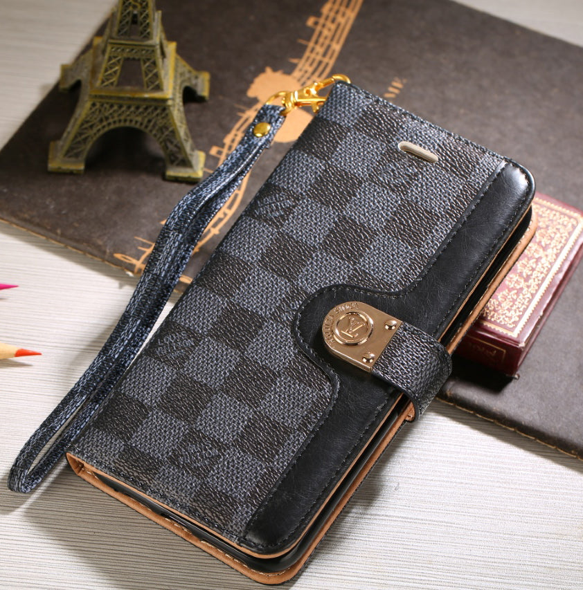 Premium Leather Wallet Samsung Case