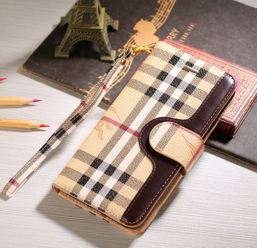 Premium Leather Wallet Samsung Case