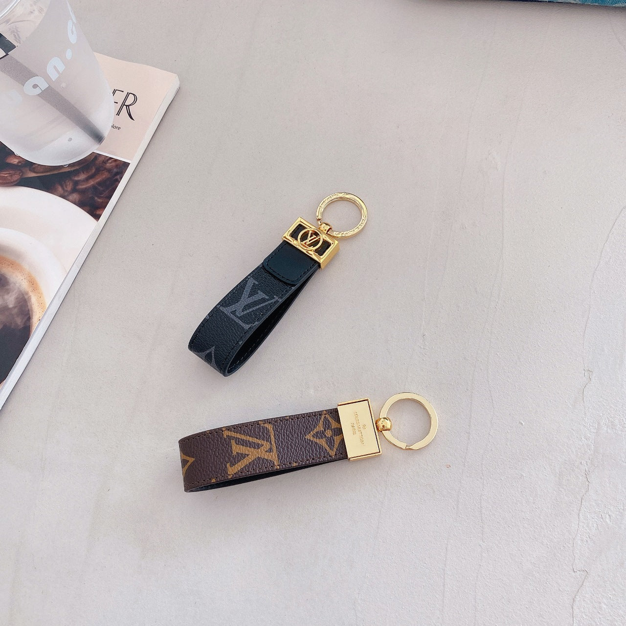 Leather Keychain