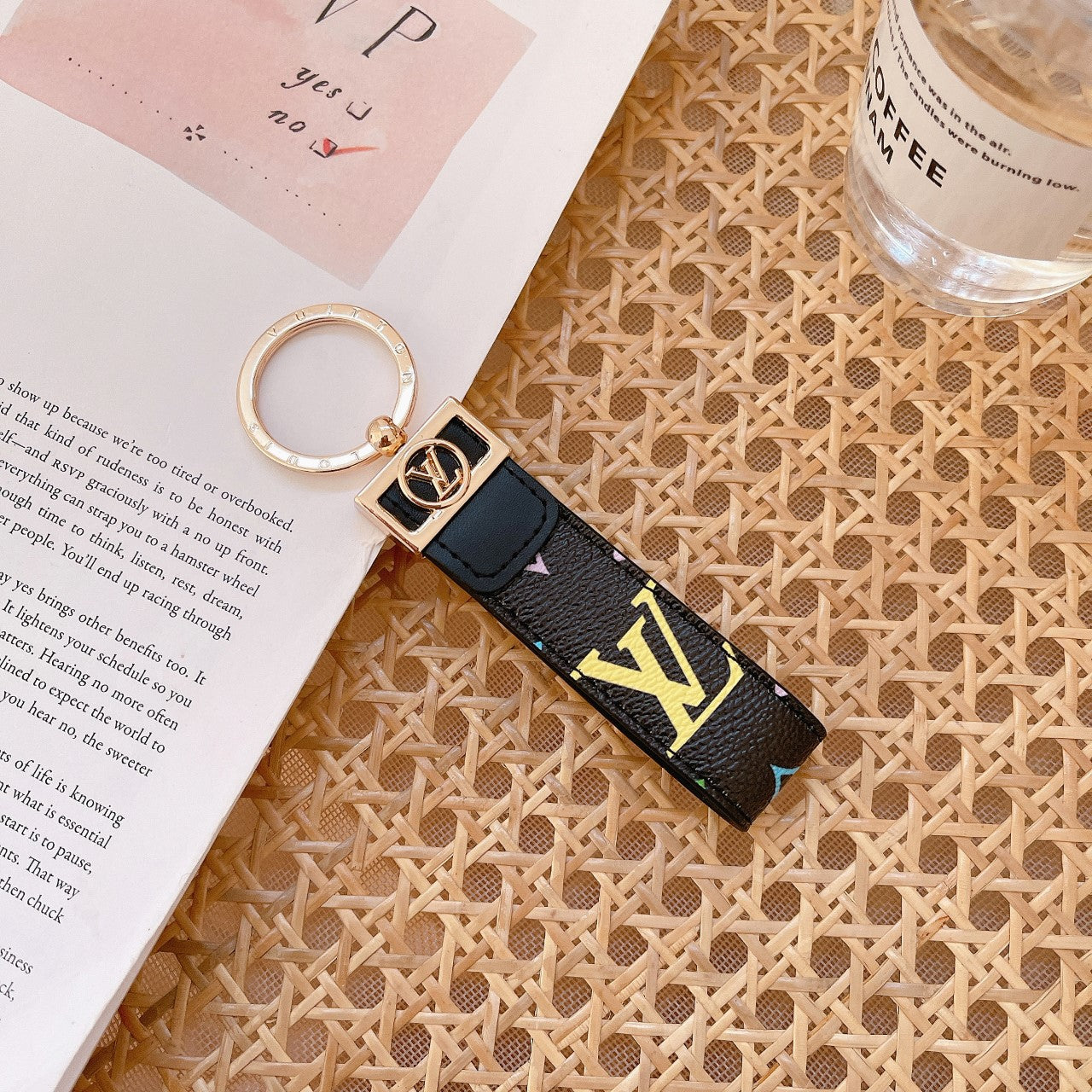 Luxury Leather Keychain