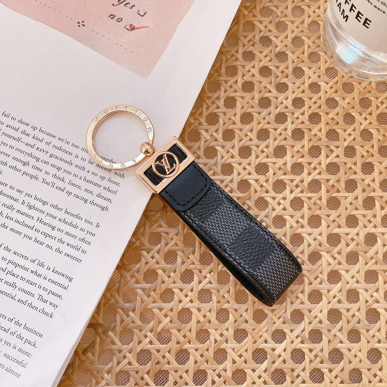 Luxury Leather Keychain