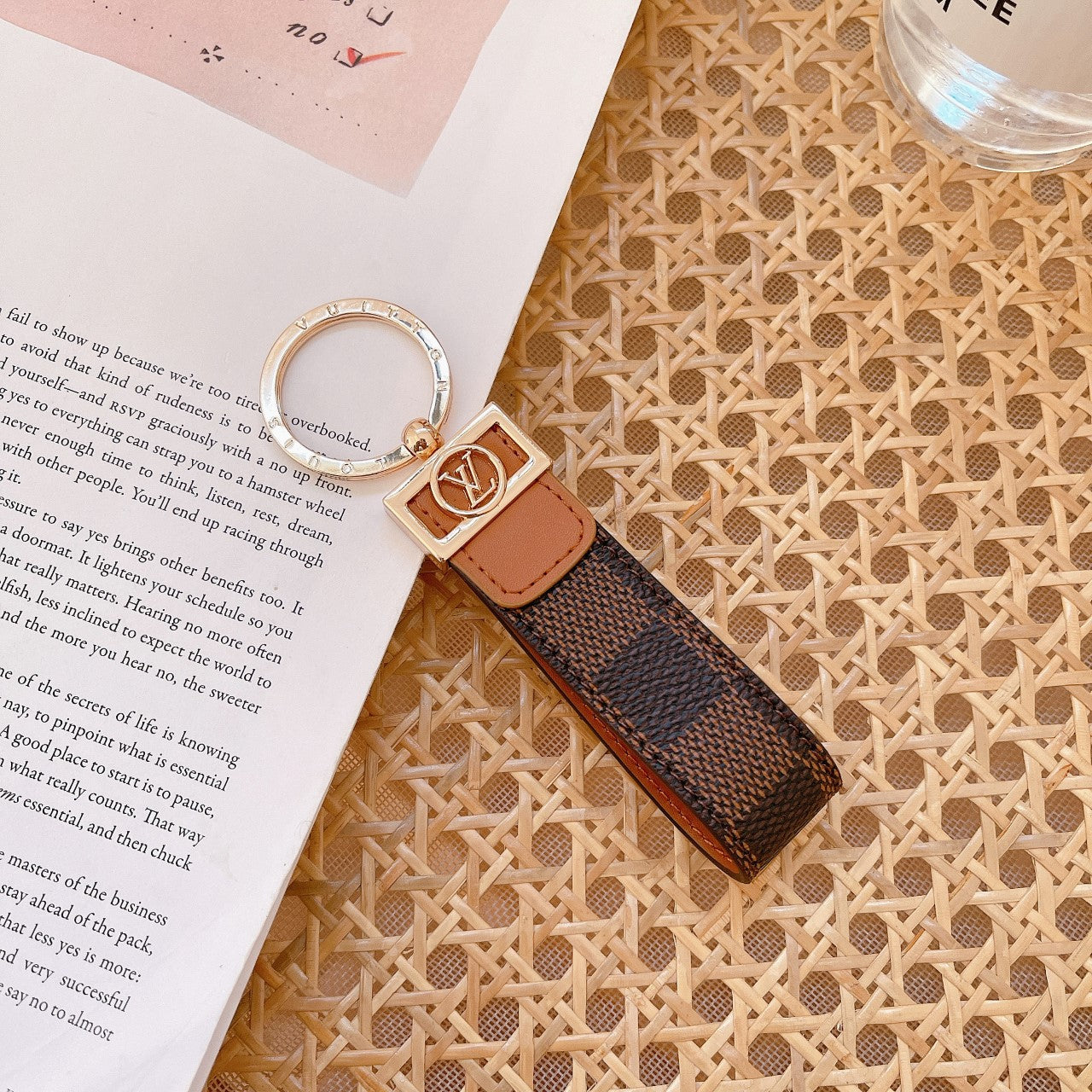 Luxury Leather Keychain