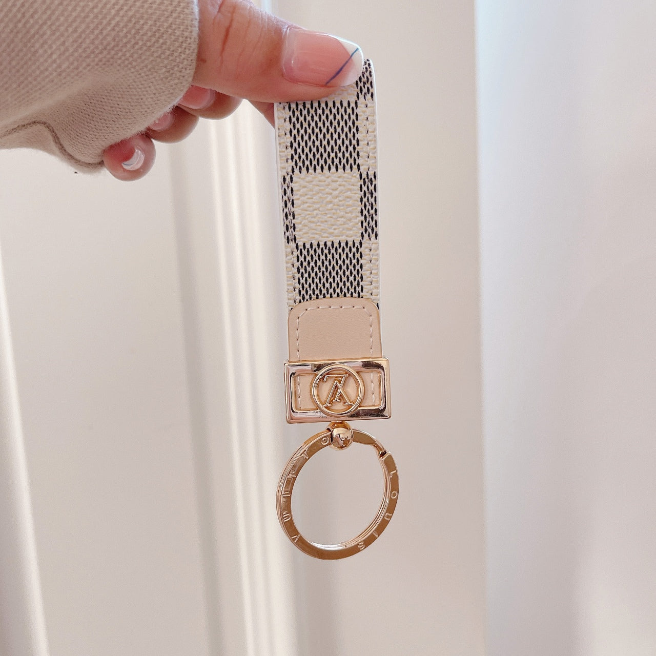 Luxury Leather Keychain