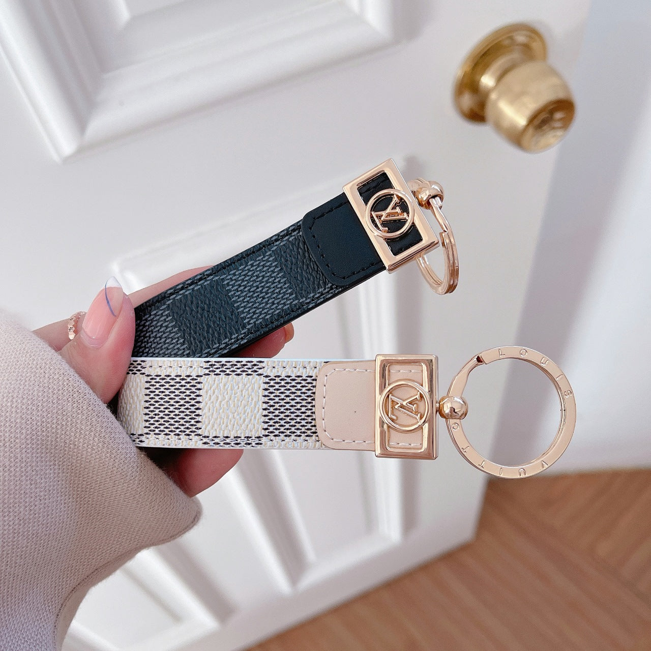 Luxury Leather Keychain